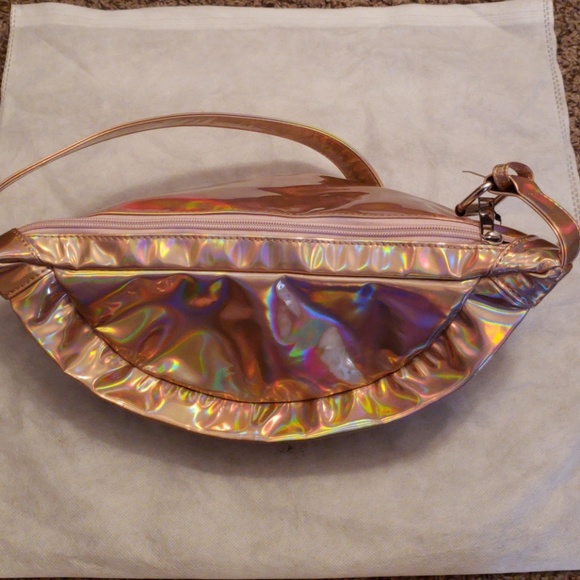 NWOT ROSE GOLD  large fanny pack - Picture 4 of 5